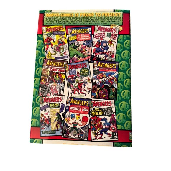 Marvel Masterworks The Avengers Nos. 1-10 Hardcover By Stan Lee & Jack Kirby - Picture 2 of 2